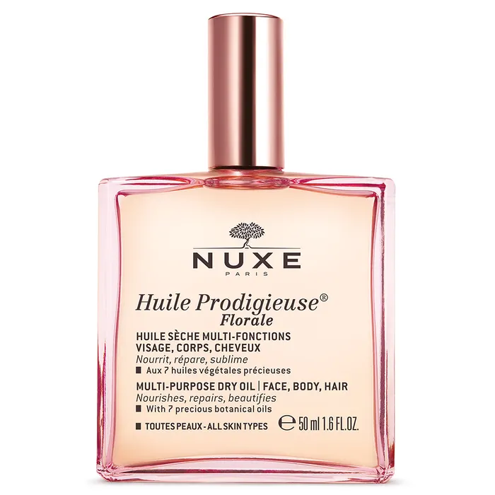 Nuxe Huile Prodigieuse Huile Seche Multi-fonctions Florale Visage Corps Et Cheveux 50ml