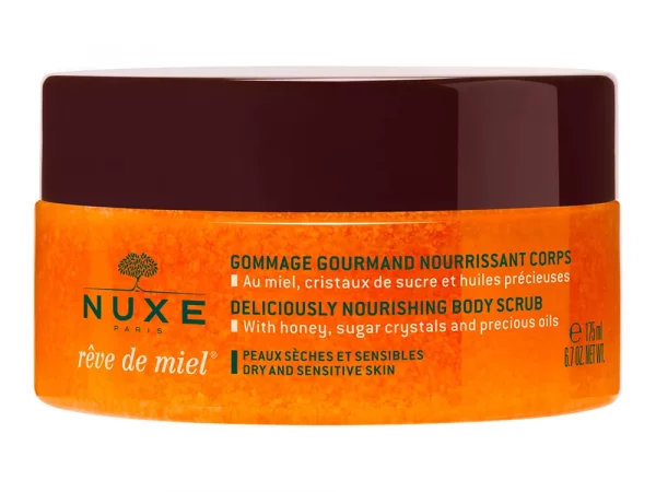 Nuxe Reve De Miel Gommage Gourmand Nourrissant Corps Peaux Seches Et Sensibles 175ml
