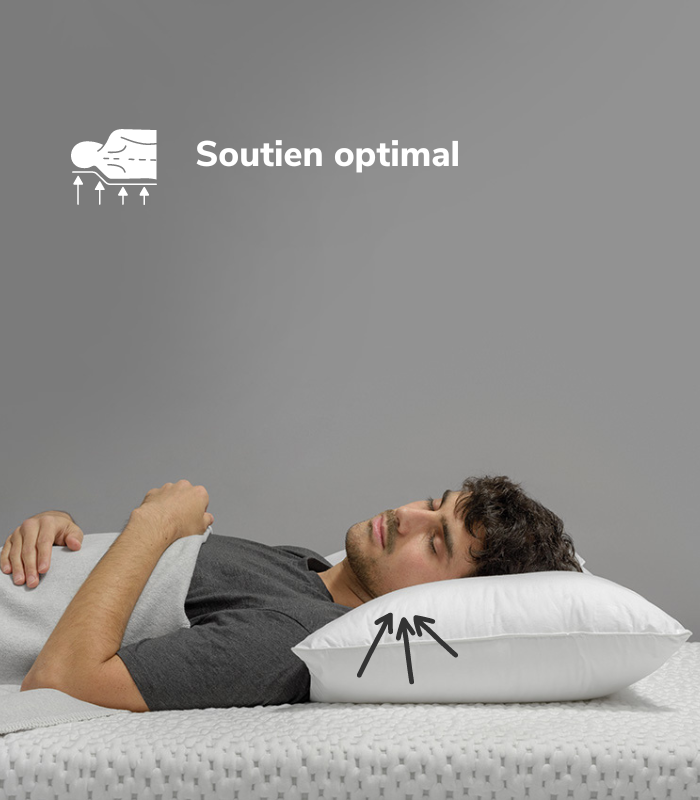 Oreiller Orthopédique Top Qualité Lavable 70x50cm – Image 4