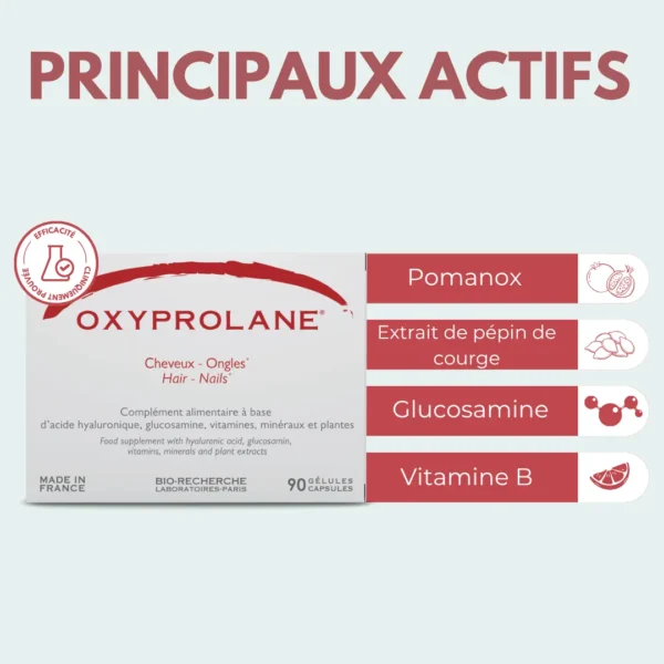 Oxyprolane® Cheveux & Ongles – Cure 3 mois – Image 4