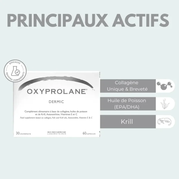 Oxyprolane® Dermic – 60 capsules – Image 5