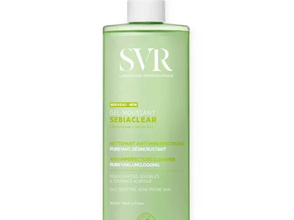 Svr Sebiaclear Gel Moussant Peaux Grasses Et Sensibles 400ml