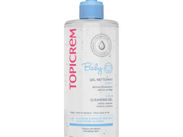 Topicrem Bébé Gel Lavant Doux Visage, corps & cheveux 500ml