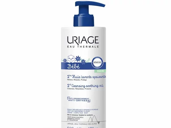 Uriage Bébé 1ere Huile Lavante Apaisante 500ml