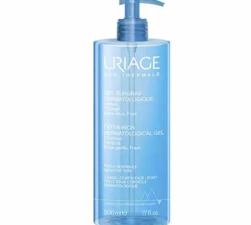 Uriage Hygiène Gel Douche Surgras Dermatologique Peaux Sensibles 500ml