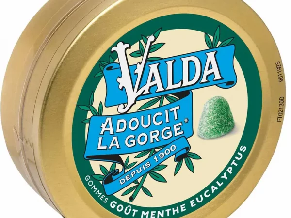 Valda Gommes Gout Menthe Eucalyptus 50g