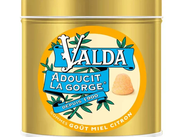 Valda Gommes Miel citron 140g