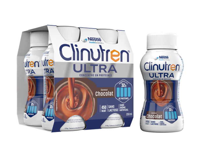 Nestlé Clinutren Ultra Chocolat 4x200ml