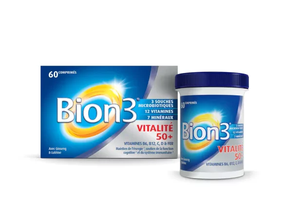 BION 3 Vitalité 50+ 60 comprimés