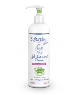 Saforelle Bébé gel lavant doux 500ml