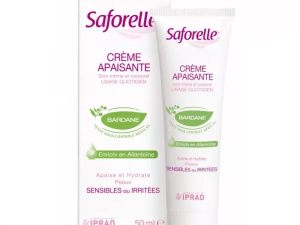 Saforelle Crème Apaisante Peaux Sensibles Ou Irritées, 50ml