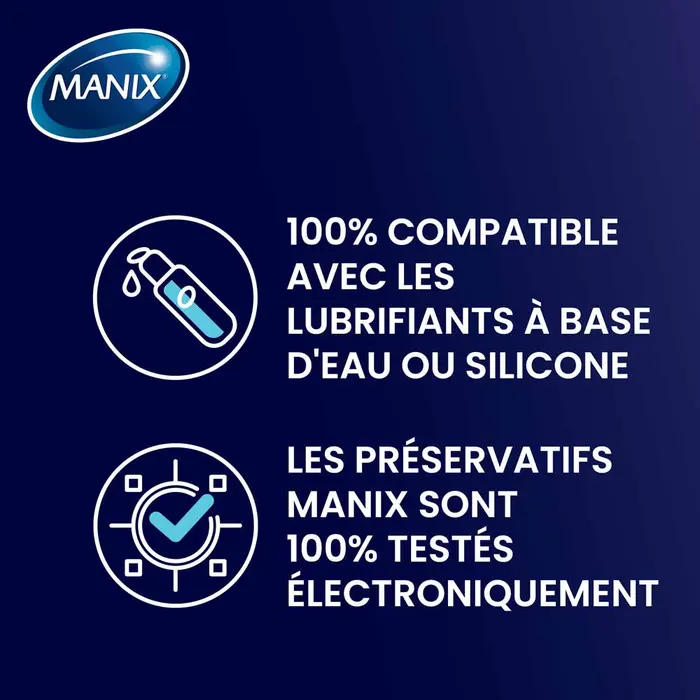 Manix Pure Easy Fit Préservatifs Protection Et Confort 24 unités – Image 3