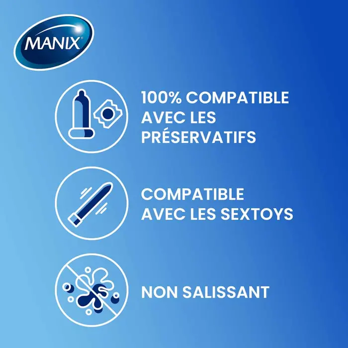 Manix Pure Gel Lubrifiant Intime Hydratation et Douceur 80 ml – Image 3