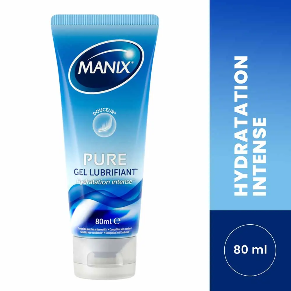 Manix Pure Gel Lubrifiant Intime Hydratation et Douceur 80 ml – Image 8