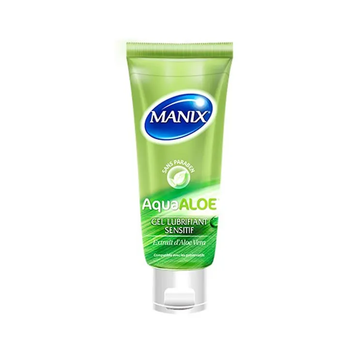 Manix AquaAloe Gel Lubrifiant Sensitif 80 ml – Image 2