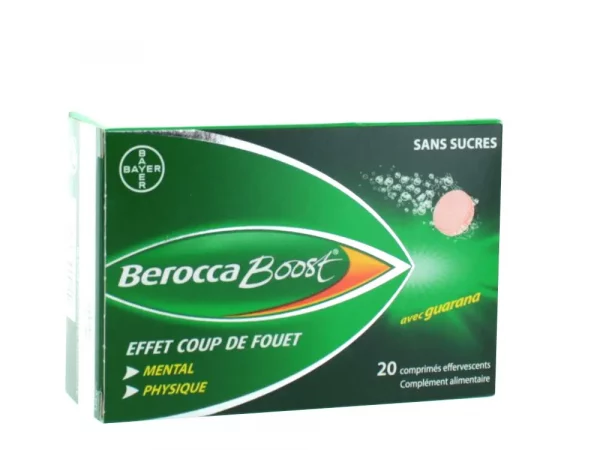 Berocca Boost 20 Comprimés Effervescents