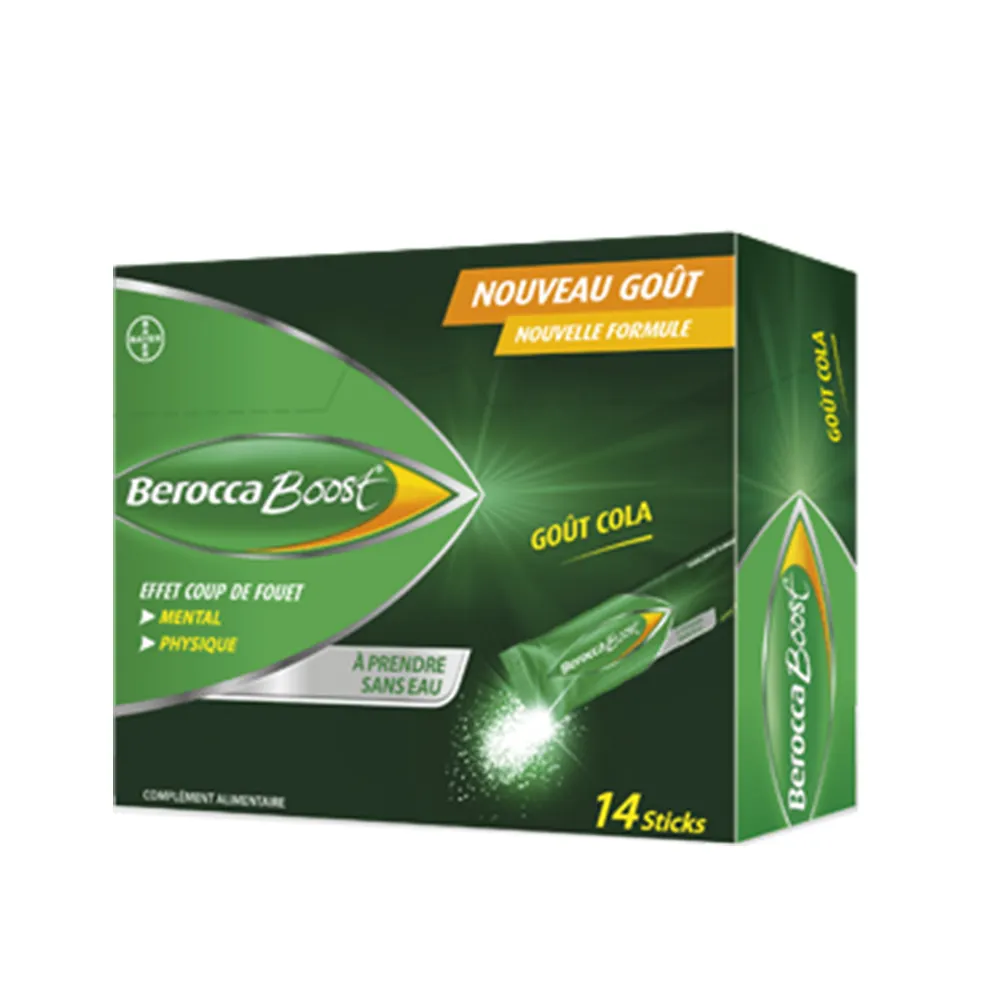 Berocca Boost Goût Cola 14 Sticks