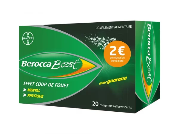 Berocca Boost Offre 2 X20 Comprimes Effervescentes