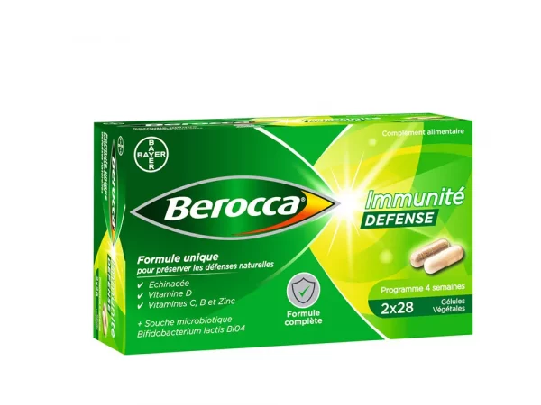 Berocca Immunité défense 2x28 gélules