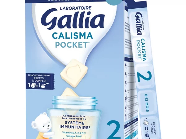 Gallia Calisma Pocket 2ème Age 6 à 12 Mois 21 Sachets de 5 Doses