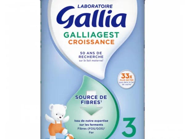 Gallia Galliagest Lait En Poudre Premium 3 Croissance 12 Mois à 3 Ans 800g