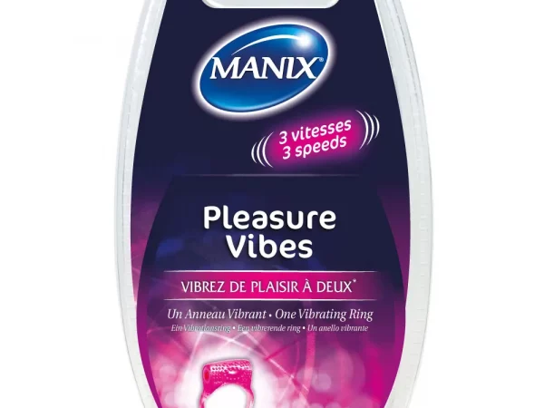 Manix Pleasure Vibes Anneau Vibrant Rose 1 unité