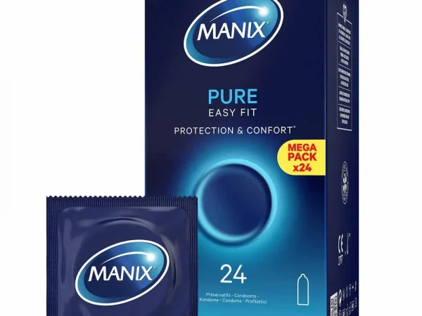 Manix Pure Easy Fit Préservatifs Protection Et Confort 24 unités