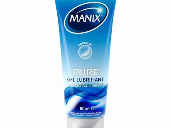 Manix Pure Gel Lubrifiant Intime Hydratation et Douceur 80 ml