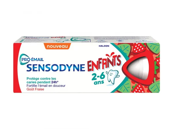 Sensodyne Pro Email Dentifrice Enfants 2 6 ans Fraise 50ml Aucune valeur de notation Lien sur la même page (0)