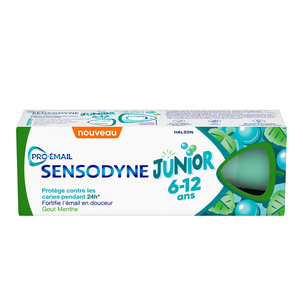 Sensodyne Pro Email Dentifrice Junior 6 à 12 Ans Menthe Douce 50ml