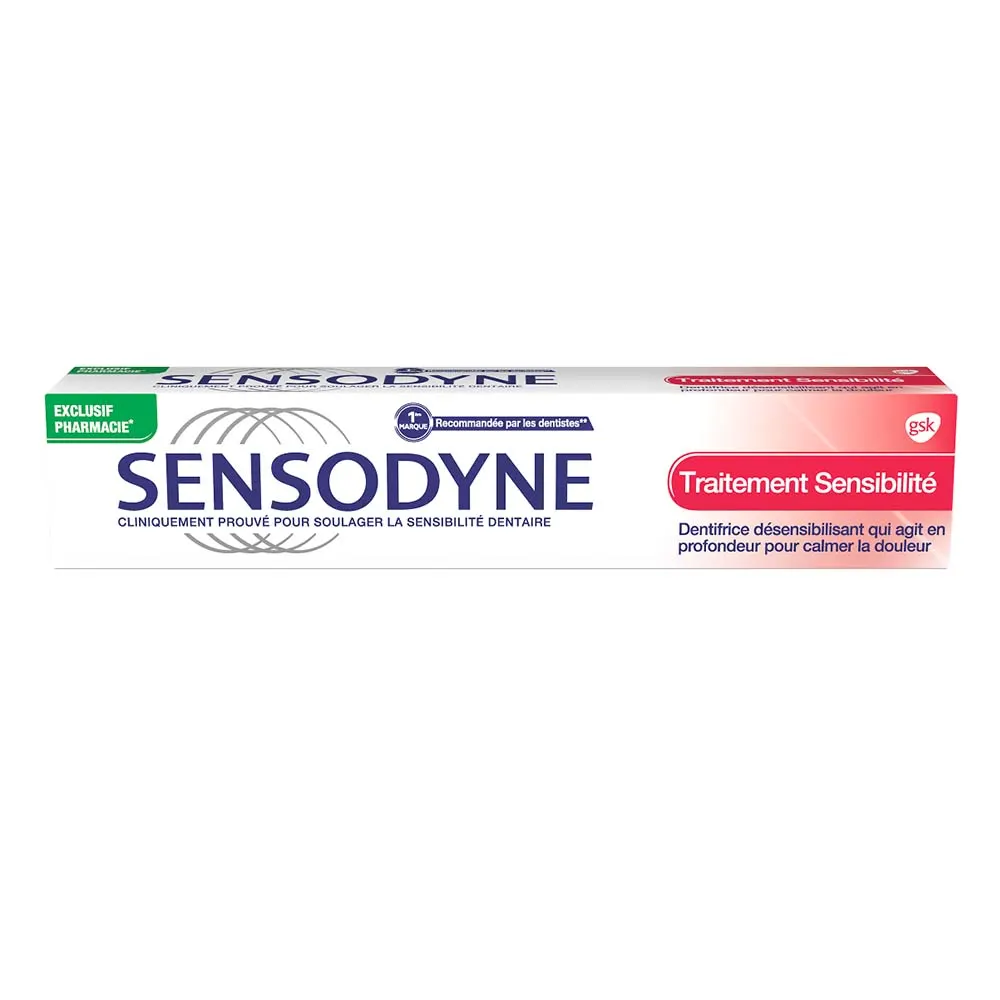 Sensodyne Traitement Sensibilite Dentifrice 75ml