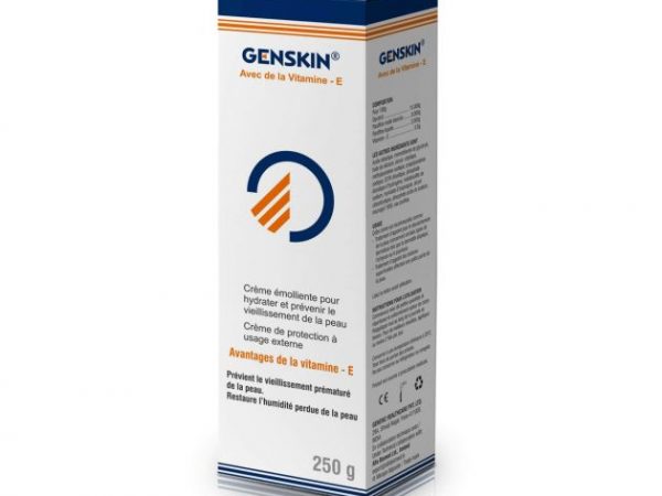 Genskin Emolliente - Vitamine E - Crème 250g