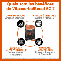 VitascorbolBoost 5G 20 Ampoules Buvables – Image 4