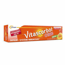 Vitascorbol C 1000 mg 20 Comprimés Effervescents