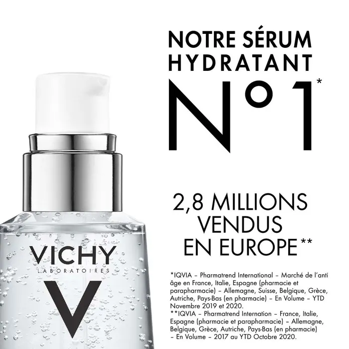 Vichy Mineral 89 Sérum Booster quotidien fortifiant et repulpant à l'acide hyaluronique 50ml – Image 2