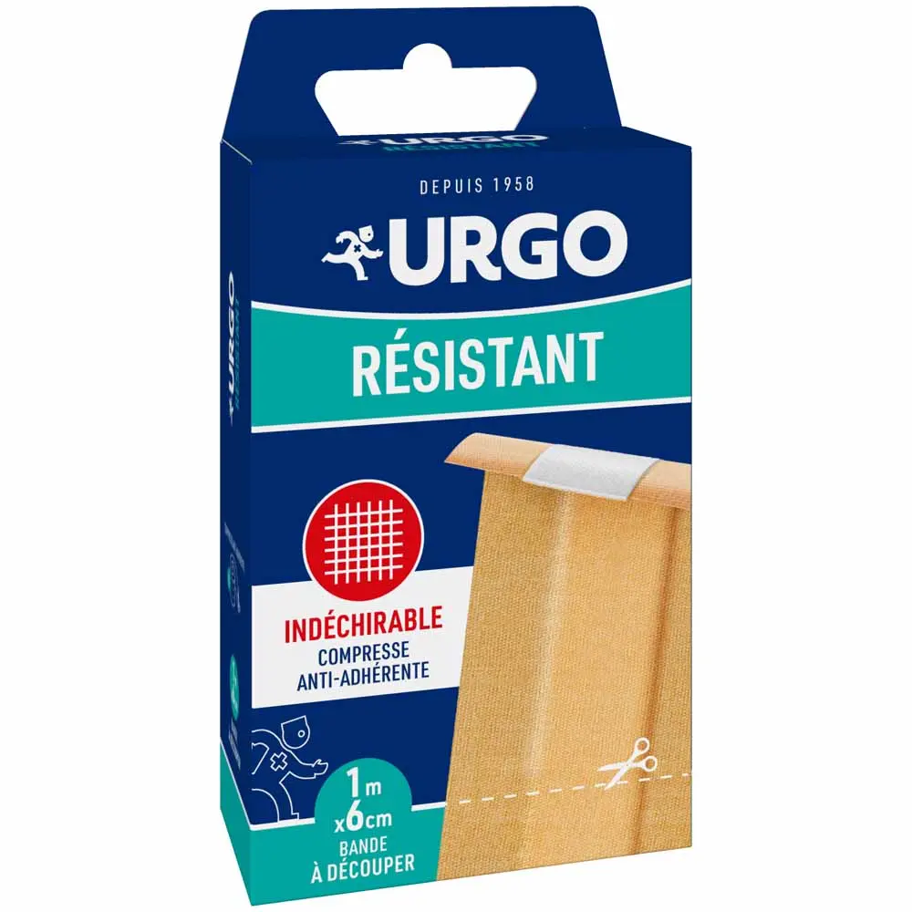 Urgo Bande Tissu Résistant 1mx6cm
