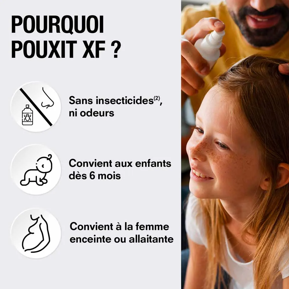 Pouxit XF Traitement Lotion Anti Poux et Lentes 100ml – Image 5