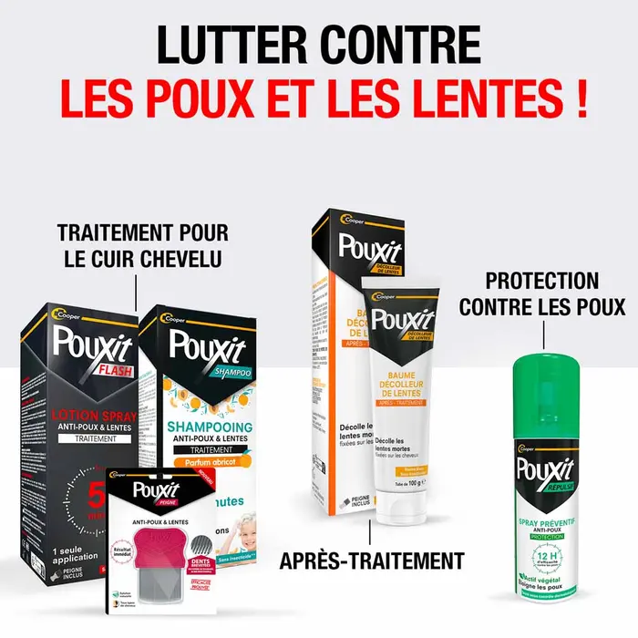 Pouxit XF Traitement Lotion Anti Poux et Lentes 100ml – Image 3
