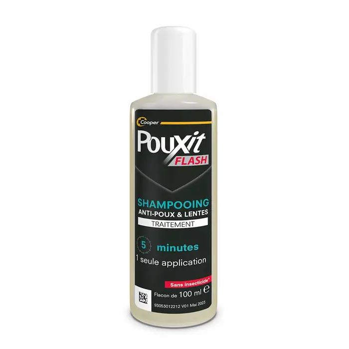 Pouxit Flash Traitement Shampoing Anti Poux & Lentes 100 ml – Image 8