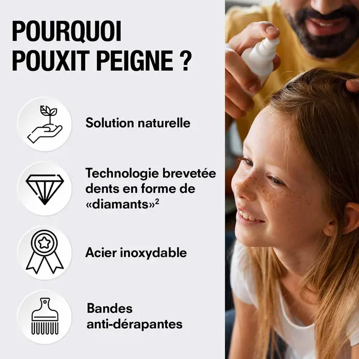 Pouxit Peigne Anti Poux et Lentes – Image 4