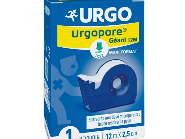 Urgo Urgopore Géant Sparadrap Maxi format 12mx2,5cm x1