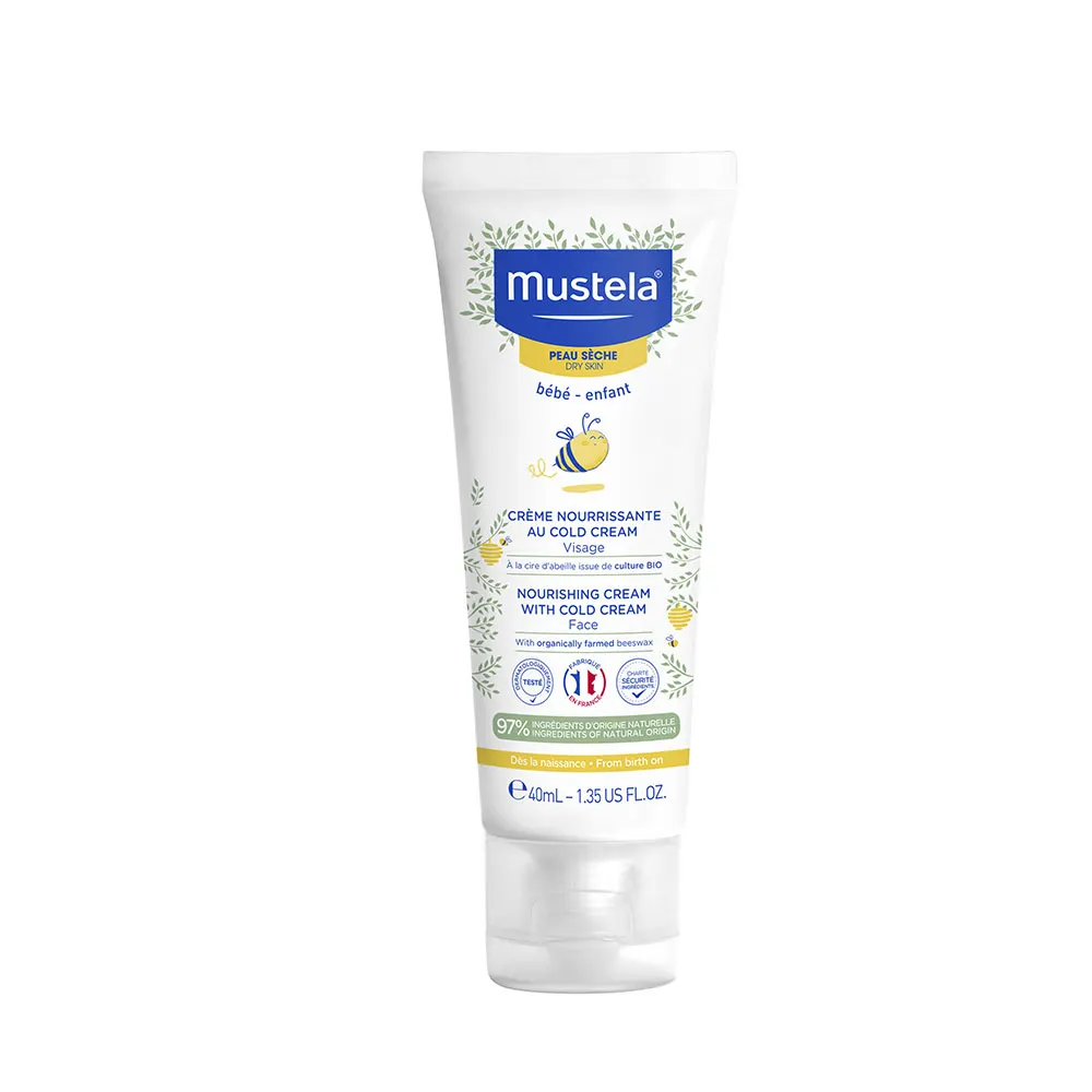 Mustela Creme Nourrissante Au Cold Cream Peaux Seches 40ml