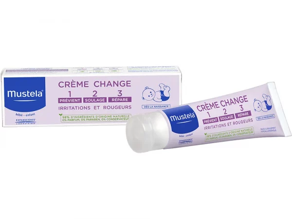 Mustela Creme Pour Le Change 123 Irritations Et Rougeurs 100ml