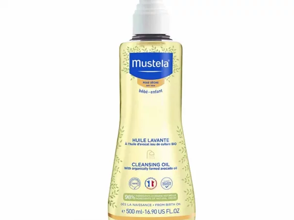 Mustela Huile Lavante Peaux Seches 500ml