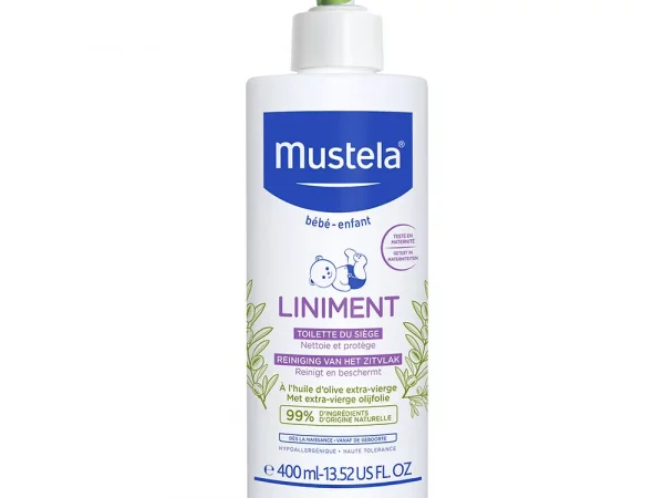 Mustela Liniment A L'huile D'olive Extra Vierge Des La Naissance 400ml
