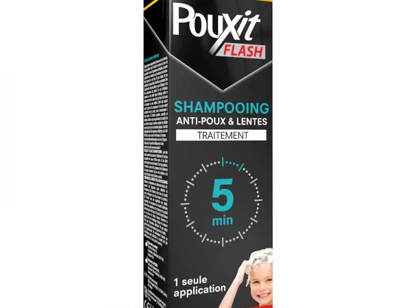 Pouxit Flash Traitement Shampoing Anti Poux & Lentes 100 ml