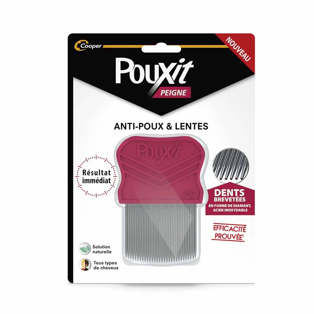 Pouxit Peigne Anti Poux et Lentes