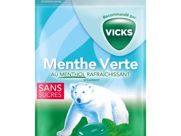 Vicks Bonbons Menthe Verte & Menthol x13