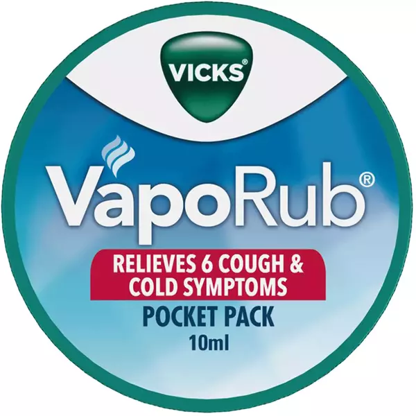 Vicks Vaporub Classic soulage la toux et le rhume 10 ml
