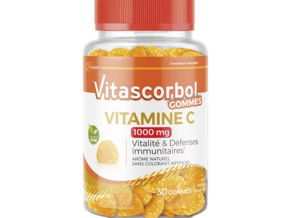 Vitascorbol Vitamine C 1000mg 30 gommes